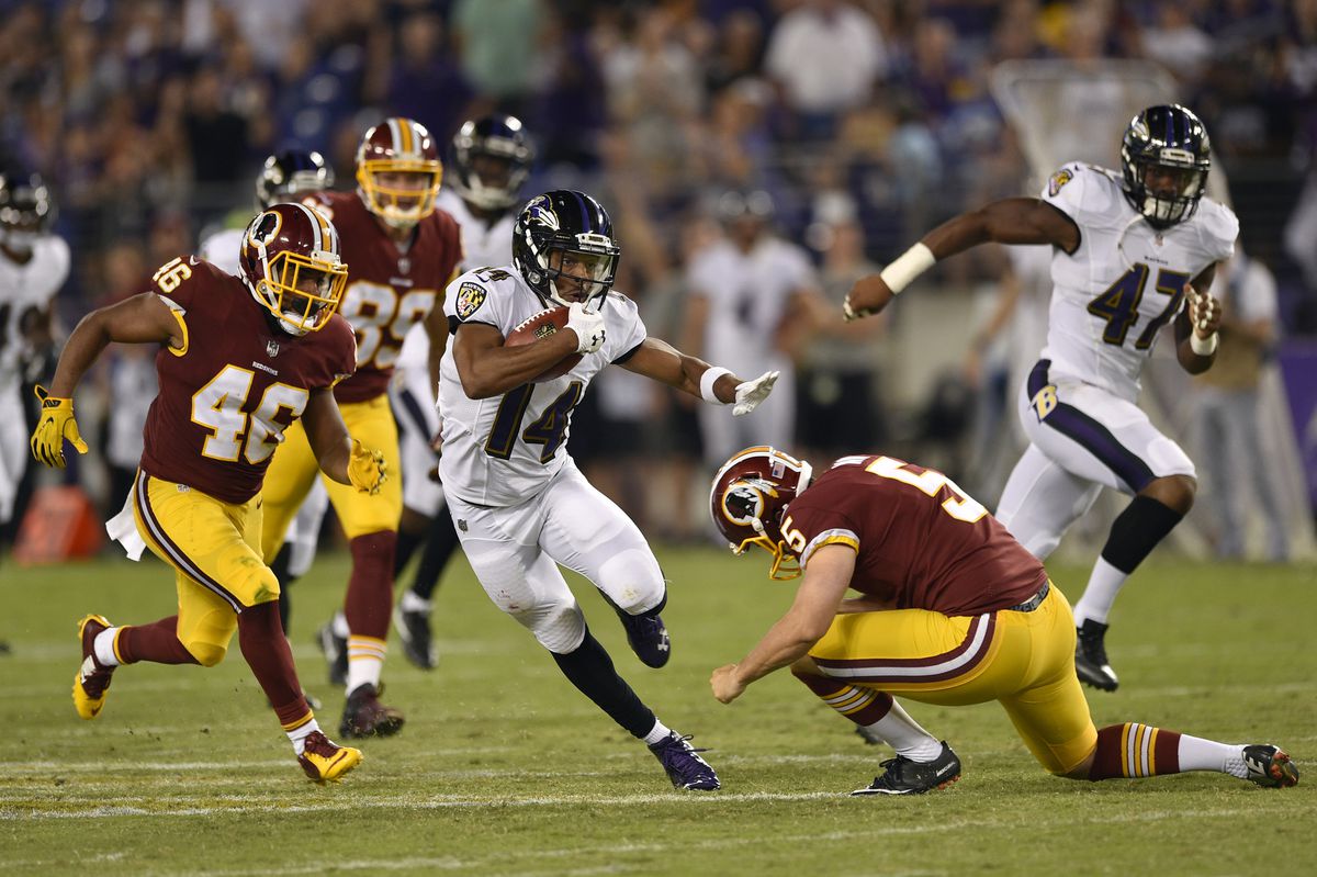 NFL: Washington Redskins at Baltimore Ravens