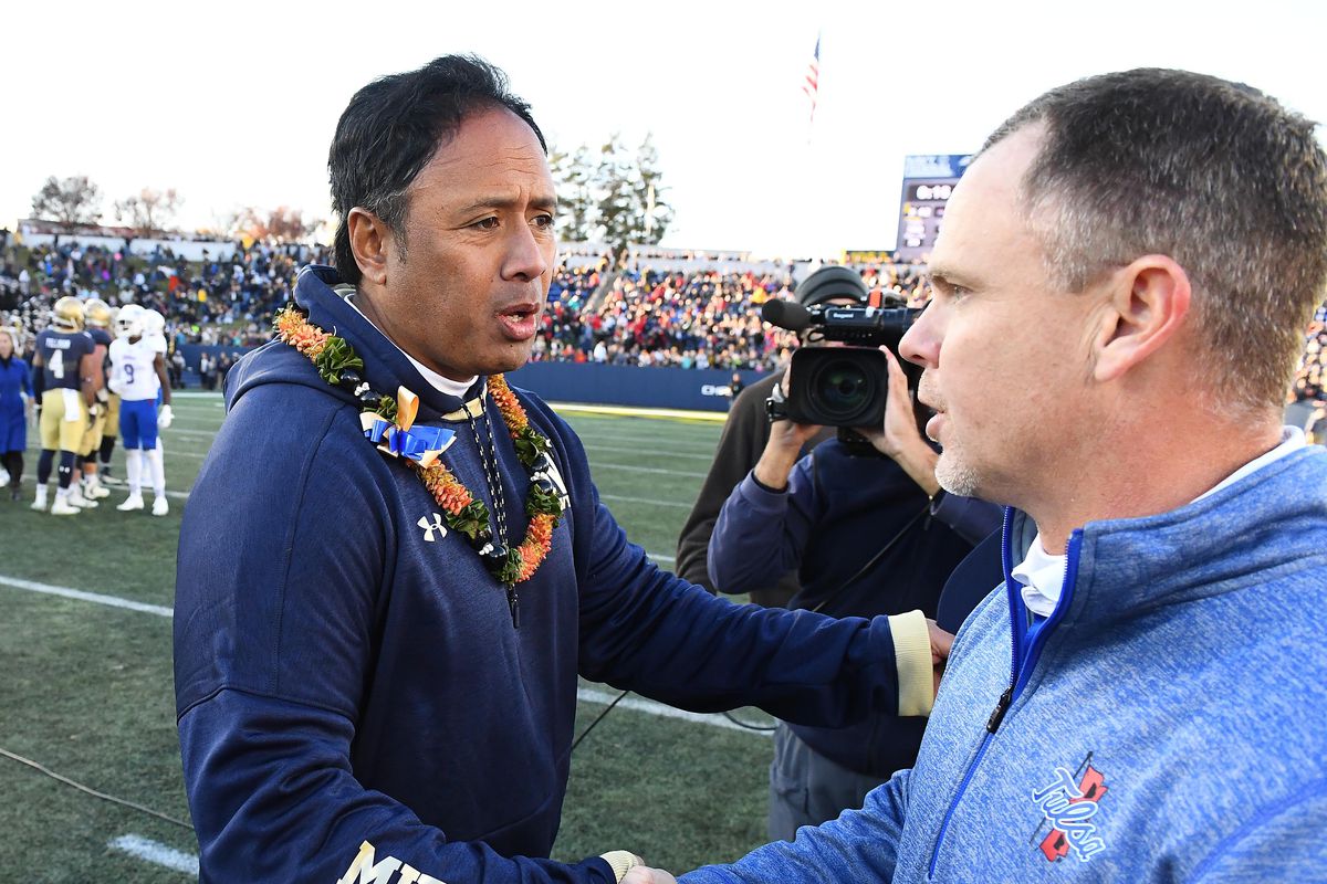 NCAA Football: Tulsa at Navy