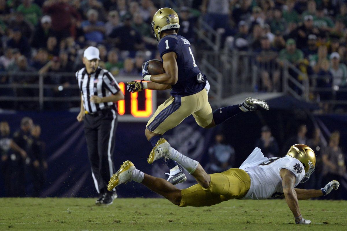 NCAA Football: Navy vs Notre Dame