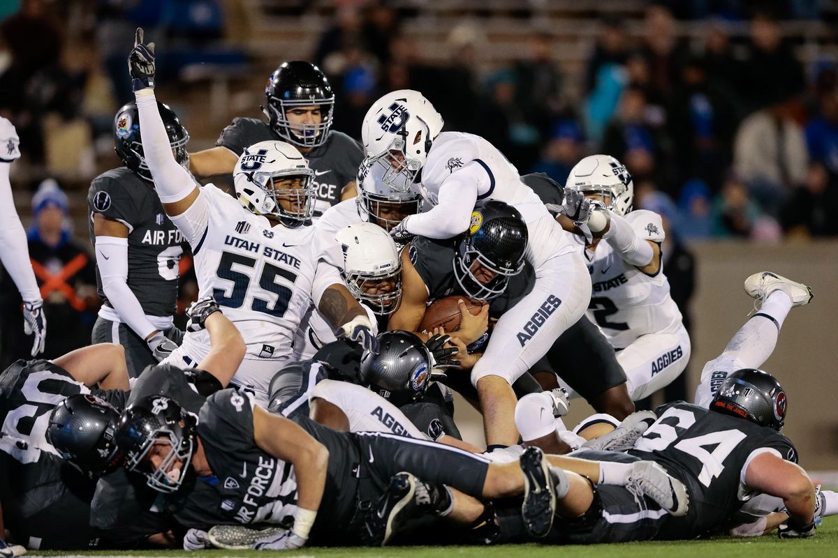 NCAA Football: Utah State at Air Force