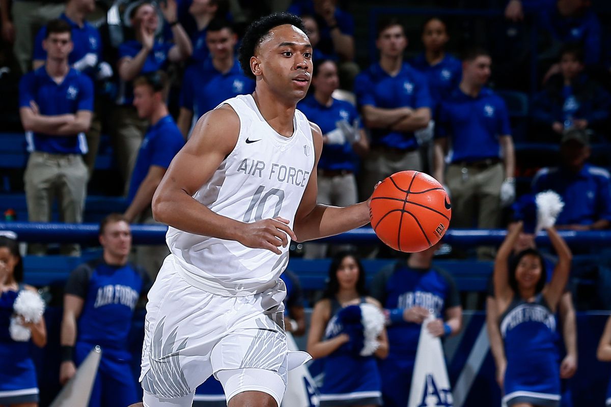 NCAA Basketball: Wyoming at Air Force