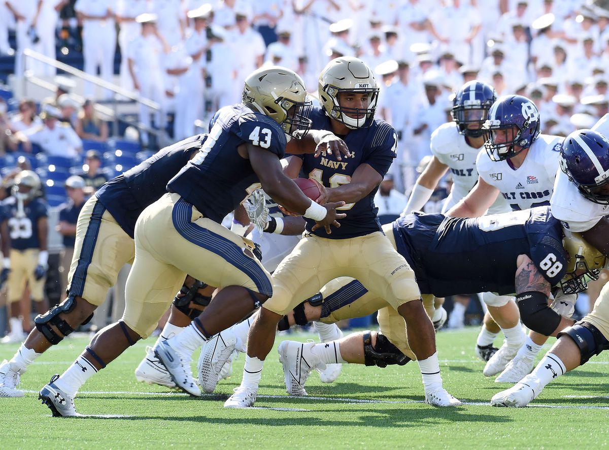 Holy Cross at Navy